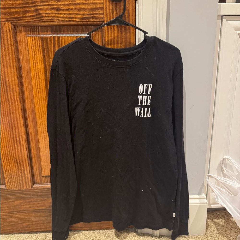Vans Black Crew Neck Shirt